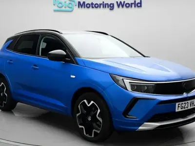 Used Vauxhall Grandland X Ultimate 131 HP (96 kW) 2023 Blue SUV