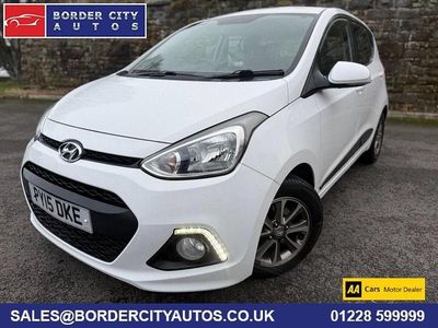 White Used 2015 Hyundai i10 Premium Hatchback | £5,795 (Fair price)