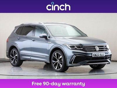 Grey Used 2023 VW Tiguan Allspace R-line SUV | £32,559 (A bit pricey)