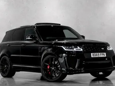 Used Land Rover Range Rover Sport SVR 575 HP (422 kW) 2019 Black SUV