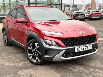 Red Used 2022 Hyundai Kona Premium SUV | £14,000 (Fair price)