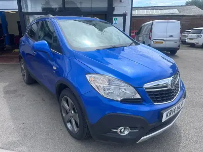 Used Vauxhall Mokka 115 HP (84 kW) 2014 Blue SUV
