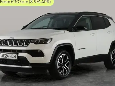 Used Jeep Compass Limited 241 HP (177 kW) 2023 White/black SUV
