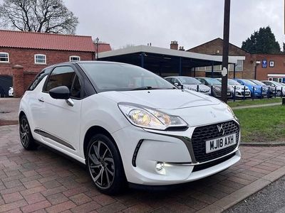 Used DS Automobiles DS3 Connected Chic 2018 White Hatchback