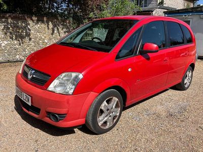 Used Vauxhall Meriva Active 2009 Red MPV