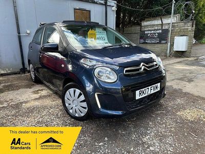 Used Citroën C1 Feel 82 HP (60 kW) 2017 Blue Hatchback