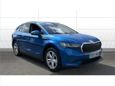 Used Skoda Enyaq iV ecoSuite 131 kW (179 HP) 2022 Blue SUV