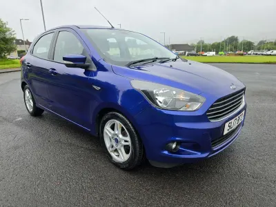 Used Ford Ka Plus Zetec 70 HP (51 kW) 2017 Blue Hatchback