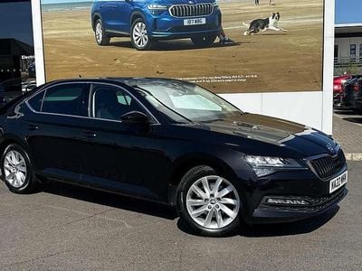 Used Skoda Superb SE Technology 150 HP (110 kW) 2022 Black Hatchback