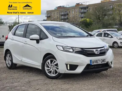 Begagnad Honda Jazz SE 102 HK (75 kW) 2017 Vit Halvkombi