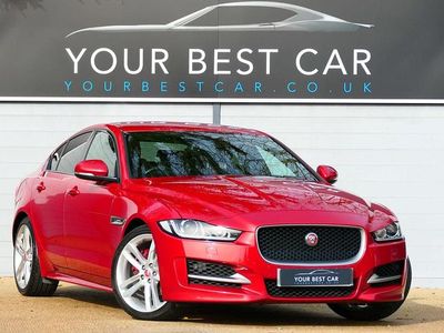 Used Jaguar XE R-Sport 180 HP (132 kW) 2017 Red Sedan