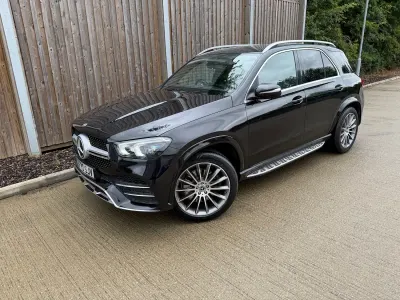 Used Mercedes GLE300 AMG line 2021 Black Estate