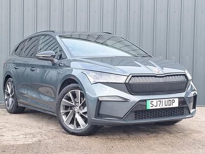 Grey Used 2021 Skoda Enyaq iV SportLine SUV | £20,498 (A bit pricey)