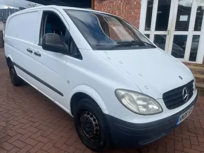 Used Mercedes Vito 116 HP (85 kW) 2008 White Van