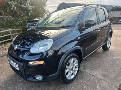 Used Fiat Panda Trekking 85 HP (62 kW) 2014 Black Hatchback