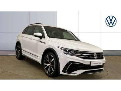 Used VW Tiguan R-line 150 HP (110 kW) 2021 White SUV
