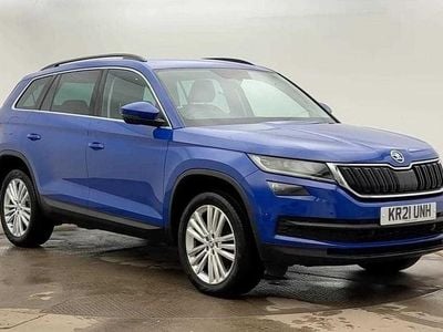 Used Skoda Kodiaq SE L 150 HP (110 kW) 2021 Blue SUV