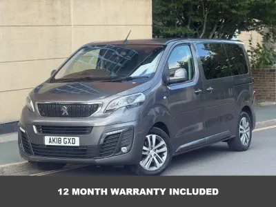 Used Peugeot Traveller Allure 2018 Grey MPV
