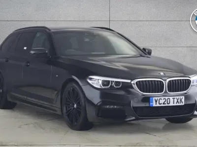 Used BMW 530 M Sport 261 HP (191 kW) 2020 Black Estate