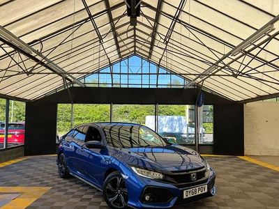 Used Honda Civic Sport 182 HP (133 kW) 2018 Blue Hatchback