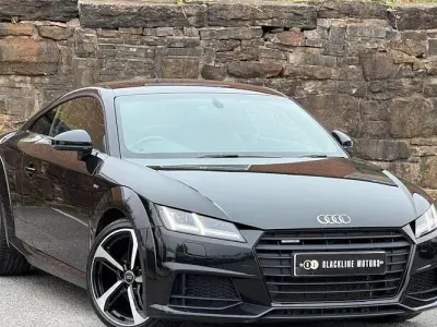Used Audi TT Black Edition 184 HP (135 kW) 2017 Black Coupe