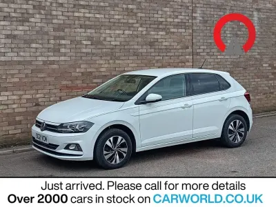 Used VW Polo Match 95 HP (69 kW) 2021 White Hatchback