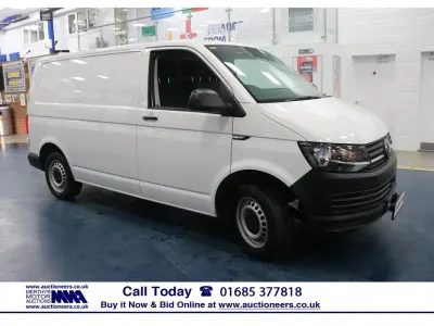 Used VW Transporter Startline 102 HP (75 kW) 2017 White Van