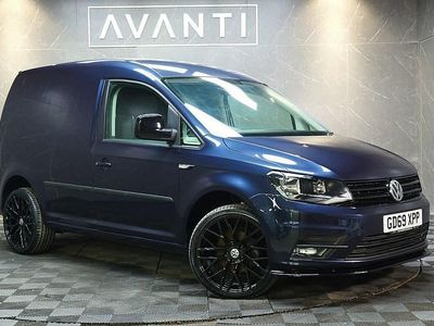 Used VW Caddy Highline 102 HP (75 kW) 2020 Blue MPV