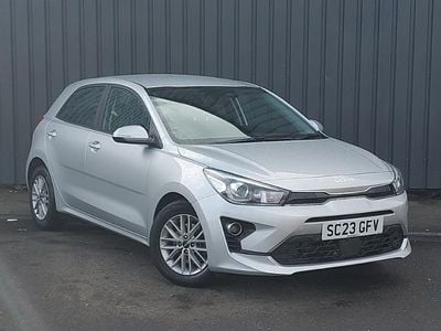 Used Kia Rio 83 HP (61 kW) 2023 Silver Hatchback