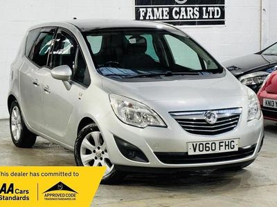 Used Vauxhall Meriva 100 HP (73 kW) 2010 Silver MPV
