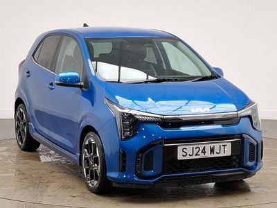 Used Kia Picanto GT-Line 62 HP (45 kW) 2024 Blue Hatchback