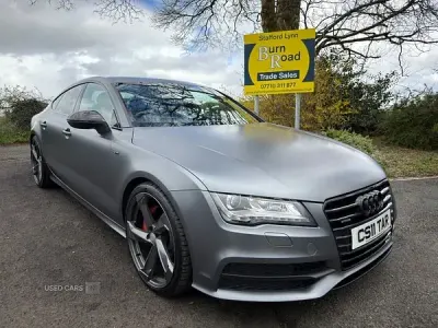Used Audi A7 S-Line 2014 Grey Hatchback