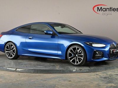 Blue Used 2021 BMW 420 M Sport Coupe | £25,600 (Expensive)