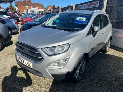 Używany Ford Ecosport Titanium 125 KM (91 kW) 2017 Srebrny SUV
