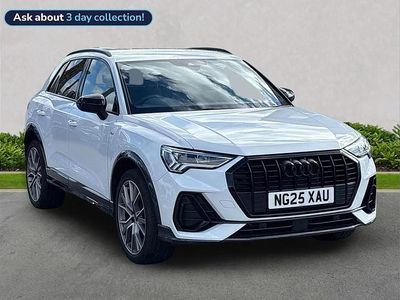 Used Audi Q3 Black Edition 147 HP (108 kW) 2025 White SUV