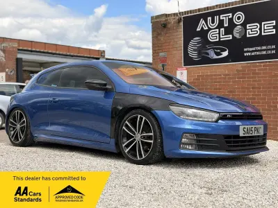 Used VW Scirocco R-line 147 HP (108 kW) 2015 Blue Coupe