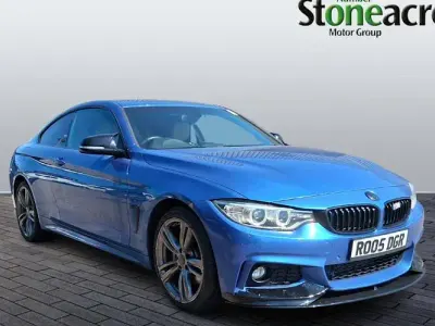 Used BMW 420 Coupé M Sport 190 HP (139 kW) 2020 Blue Coupe