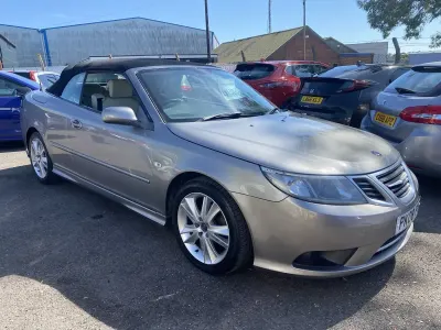 Used Saab 9-3 Linear 147 HP (108 kW) 2008 Grey Cabriolet
