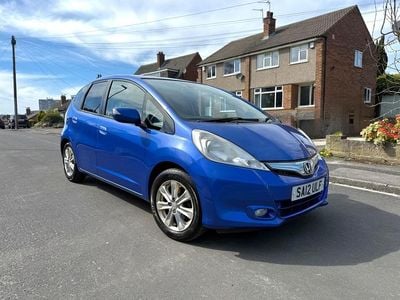 Used Honda Jazz Hybrid 102 HP (75 kW) 2012 Blue Hatchback