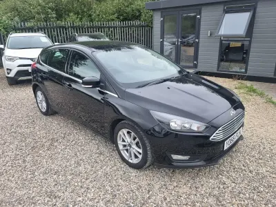 Used Ford Focus Zetec 125 HP (91 kW) 2017 Black Hatchback