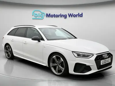 Used Audi A4 Black Edition 150 HP (110 kW) 2021 White Estate