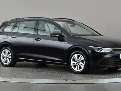 Used VW Golf VIII Life 116 HP (85 kW) 2022 Black Estate