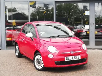 Used Fiat 500 69 HP (50 kW) 2015 Red Hatchback