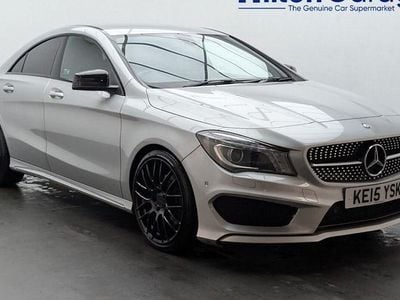 Silver Used 2015 Mercedes CLA250 AMG Sedan | £12,350