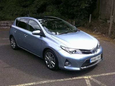 Used Toyota Auris Hybrid 2015 Blue Hatchback
