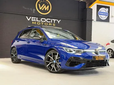 Used VW Golf VII R 2021 Blue Hatchback