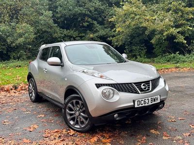 Silver Used 2013 Nissan Juke Tekna SUV | £6,395 (Fair price)