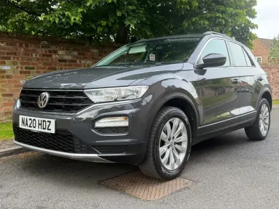 Used VW T-Roc SE 115 HP (84 kW) 2020 Grey SUV