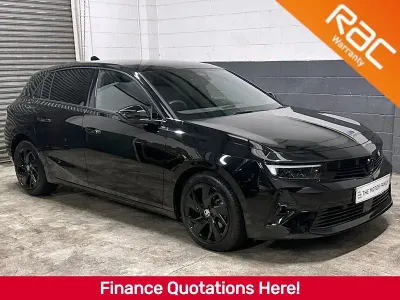 Used Vauxhall Astra 128 HP (94 kW) 2023 Black Hatchback