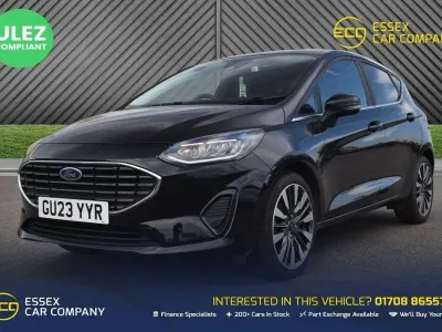 Used Ford Fiesta Titanium X 100 HP (73 kW) 2023 Black Hatchback